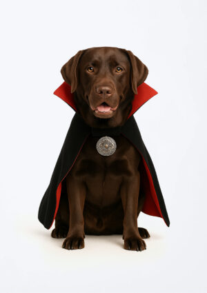 Molde PDF Roupa Pet Fantasia - Drácula - Imagem 3