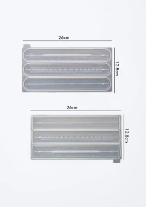 Molde Silicone Resina Jesmonite Cimento - Incensário - Imagem 2